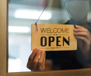 business open sign