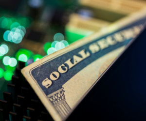 wallet with social security card