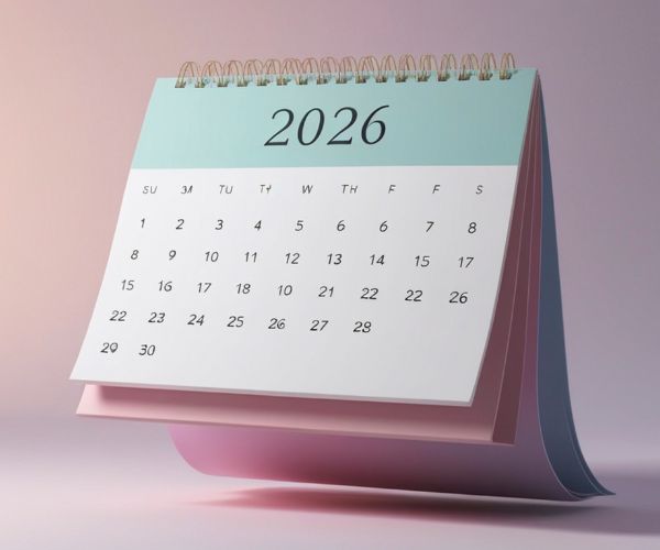 2026 calendar